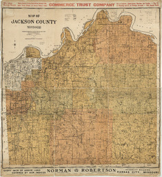 Map of Jackson County, Missouri