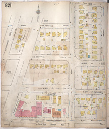 Sanborn Map, Kansas City, Vol. 6, 1917-1945, Page p821