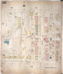 Sanborn Map, Kansas City, Vol. 3, 1909-1950, Page p355