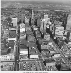 Aerial View of Downtown Kansas City