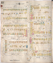 Sanborn Map, Kansas City, Vol. 4, 1909-1957, Page p511