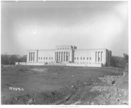 Nelson Art Gallery Exterior during Construction