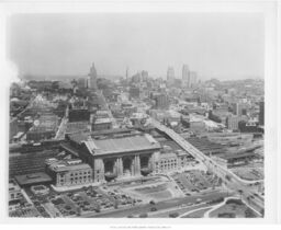 Union Station and Dowtown Kansas City Skyline