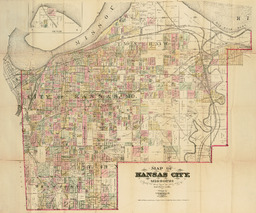 Map of Kansas City, Missouri