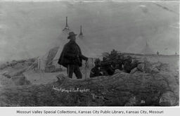 Wounded Knee, Indian Fighting at Pine Ridge Agency