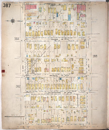 Sanborn Map, Kansas City, Vol. 3, 1909-1950, Page p387