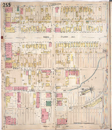 Sanborn Map, Kansas City, Vol. 3, 1896-1907, Page p259