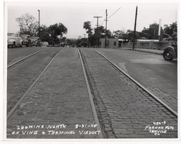 Looking North on Vine and Terminal Viaduct