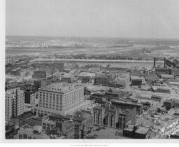 Missouri River At Downtown Kansas City