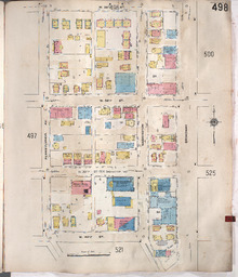 Sanborn Map, Kansas City, Vol. 4, 1909-1957, Page p498