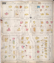 Sanborn Map, Kansas City, Vol. 6, 1917-1945, Page p809