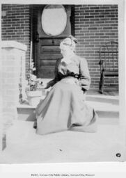 Woman On Porch