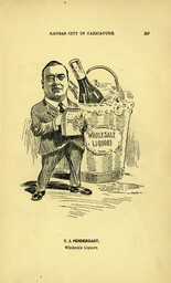 T. J. Pendergast Caricature