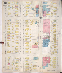 Sanborn Map, Kansas City, Vol. 9, 1930-1957, Page p0921