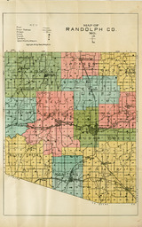 Map of Randolph CO. MO.