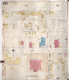 Sanborn Map, Kansas City, Vol. 5, 1909-1938, Page p697