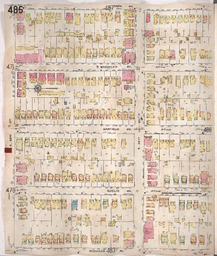 Sanborn Map, Kansas City, Vol. 4, 1909-1957, Page p485