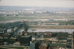 Municipal and Fairfax Airports from Commerce Tower