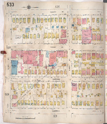 Sanborn Map, Kansas City, Vol. 4, 1909-1957, Page p533