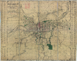 Map of Greater Kansas City and Suburbs