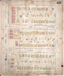 Sanborn Map, Kansas City, Vol. 3, 1909-1950, Page p408