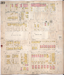 Sanborn Map, Kansas City, Vol. 3, 1896-1907, Page p283