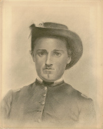 Unidentified Man in Confederate Uniform