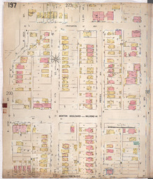 Sanborn Map, Kansas City, Vol. 2, 1896-1907, Page p197