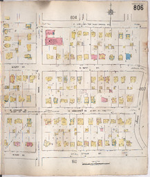 Sanborn Map, Kansas City, Vol. 6, 1917-1945, Page p806