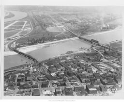 North of the Missouri River at Kansas City