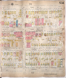 Sanborn Map, Kansas City, Vol. 4, 1909-1950, Page p534