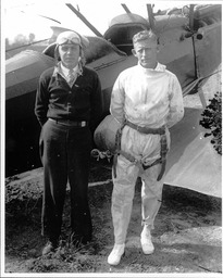 Two Aviators Posing