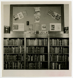 Negro Books Display - Lincoln Branch Library