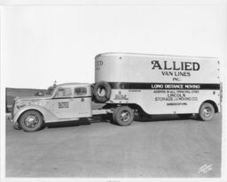 Allied Van Lines Truck and Trailer