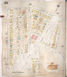 Sanborn Map, Kansas City, Vol. 4, 1909-1957, Page p519