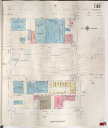 Sanborn Map, Kansas City, Vol. 1A, 1939-1957, Page p148