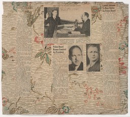 Hugh M. Dougherty Scrapbook #1, p.135