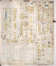 Sanborn Map, Kansas City, Vol. 5, 1909-1938, Page p668