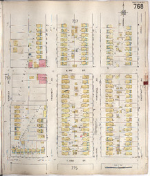 Sanborn Map, Kansas City, Vol. 6, 1917-1945, Page p768