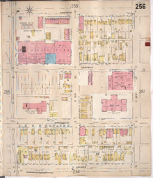 Sanborn Map, Kansas City, Vol. 3, 1896-1907, Page p256