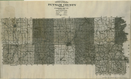 Topographical Map of Putnam County