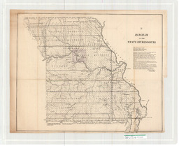 Diagram of the State of Missouri