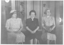 Three Seated Women