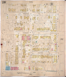 Sanborn Map, Kansas City, Vol. 3, 1896-1907, Page p281