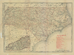 Rand, McNally & Co.'s North Carolina