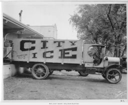 Delivery Truck, City Ice Company