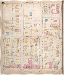 Sanborn Map, Kansas City, Vol. 4, 1909-1950, Page p491