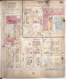 Sanborn Map, Kansas City, Vol. 3, 1909-1950, Page p310