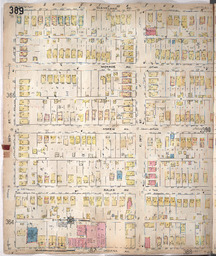 Sanborn Map, Kansas City, Vol. 3, 1909-1950, Page p389