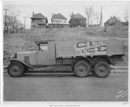 Delivery Truck, City Ice Company